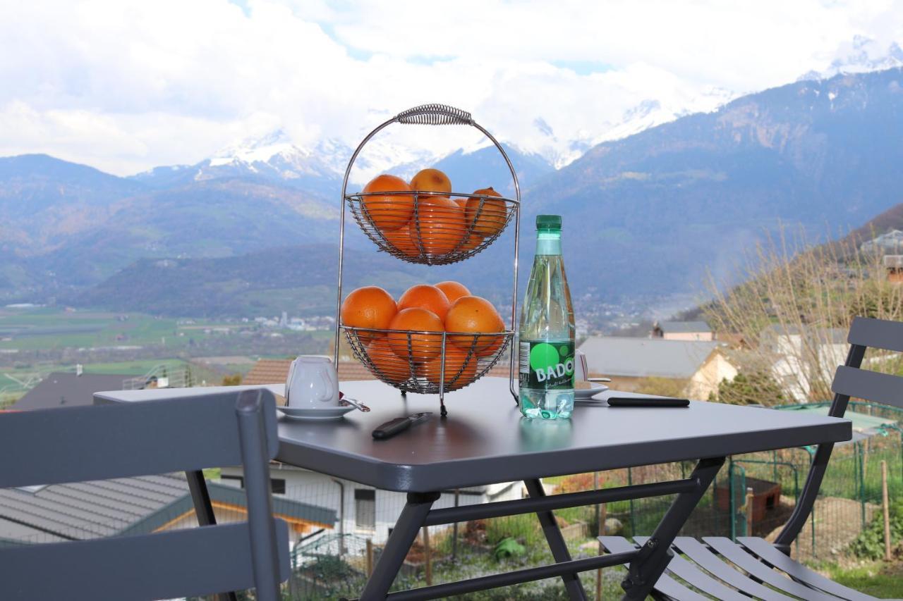 Ferienwohnung La Lapia Monthey Exterior foto