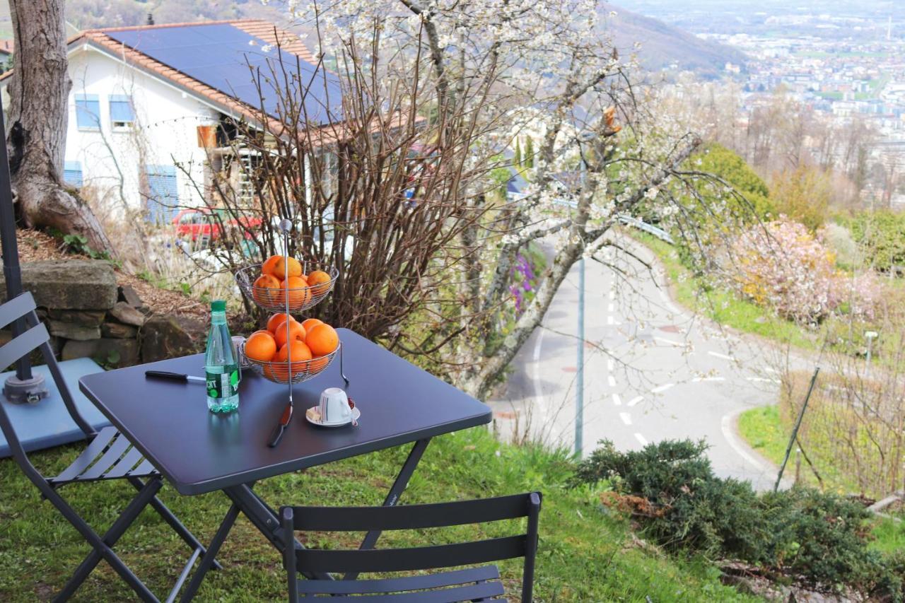 Ferienwohnung La Lapia Monthey Exterior foto